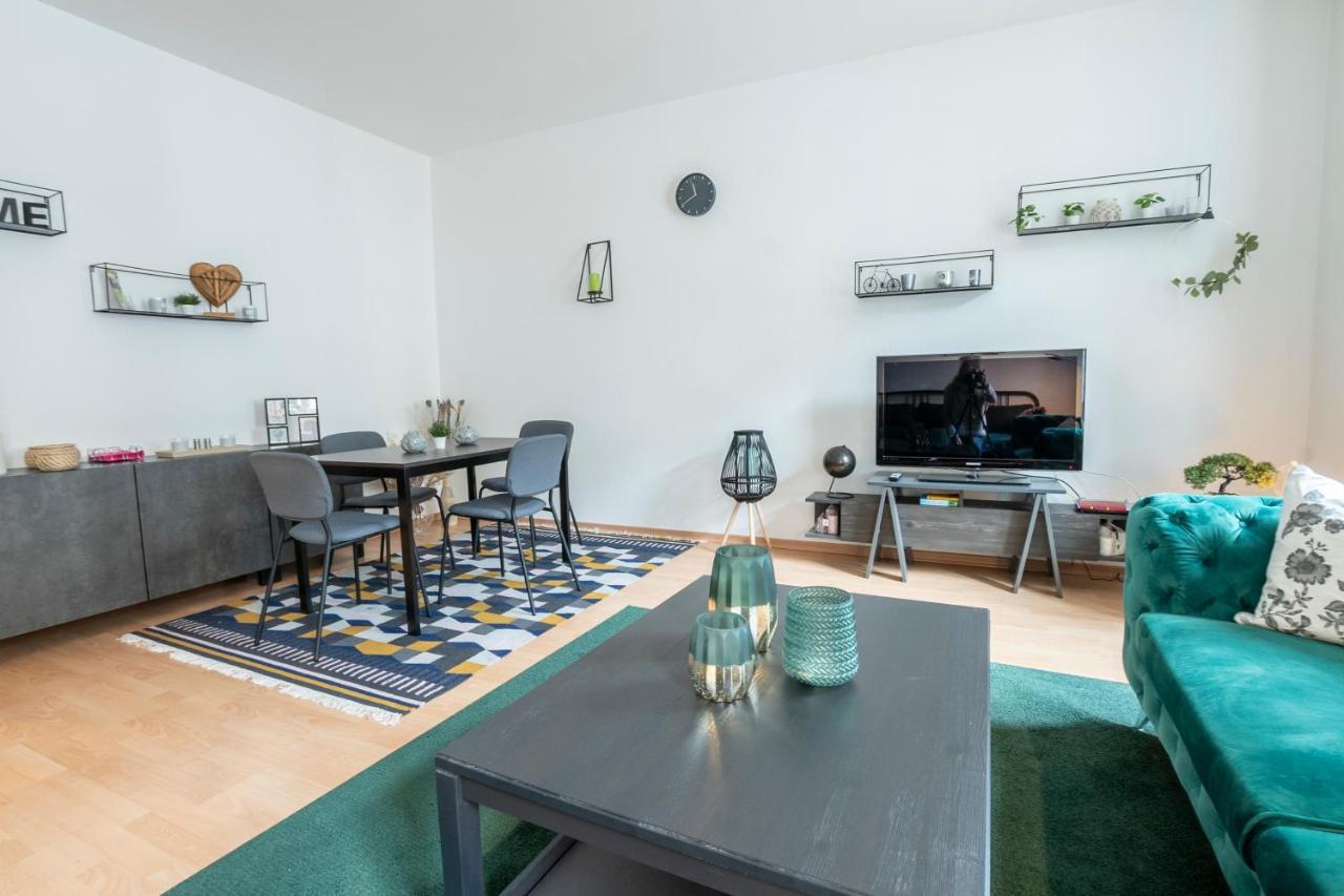 Zwickau Mittendrin, Tolles Balkon-Apartment Exteriör bild
